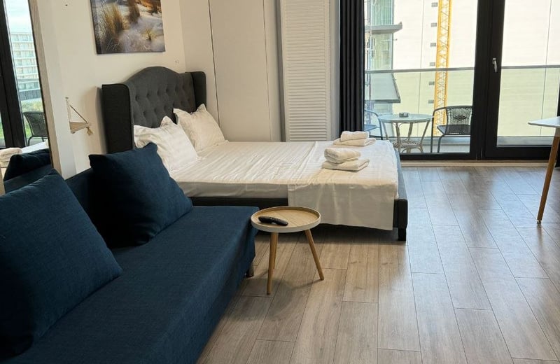 Аренда комфортной студии, 36 м², Мамаия, Констанца, Румыния